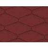 Kunstleder Stepp Raute rouge