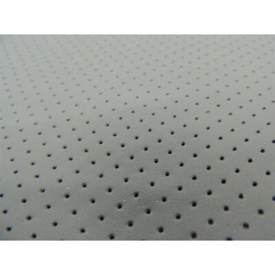 Nappa Autoleder SALE schwarz perforiert MK1 ca. 2,20 qm
