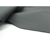 Nappa Autoleder SALE schwarz perforiert MK1 ca. 2,20 qm