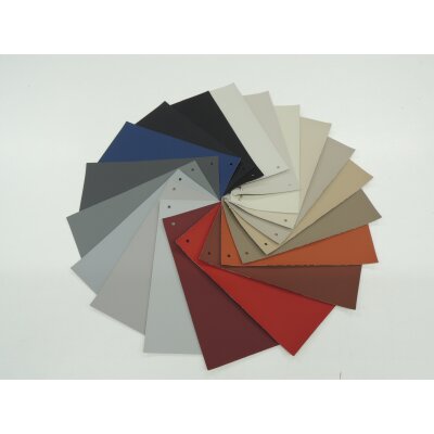 Auto - Kunstleder Nappa K1812 silbergrau