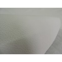Lederhaut Puerto Farbe wollweiß gedecktes Leder ca. 5,0 - 5,50 qm