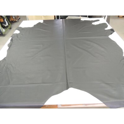 Lederhaut Dollaro Farbe schwarz gedecktes Leder ca. 5,5 qm