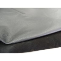 Lederhaut Dollaro Farbe schwarz gedecktes Leder ca. 5,5 qm