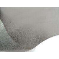 Lederhaut Puerto Farbe mittelgrau gedecktes Leder ca. 5,50 qm