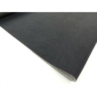 Dinamica Stoff Autostoff 3 mm Vliesr&uuml;cken SALE anthrazit/schwarz