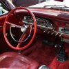 Autoleder Oldtimer DB kopfgefärbt 1088K - hellrot