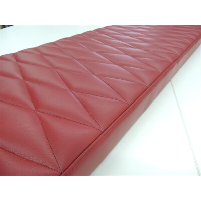 Wandpolster Lederpolster Büffel Antik Echtleder Raute