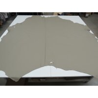 Lederhaut 5,01qm stein Polsterleder Rindleder Semi-Anilin...