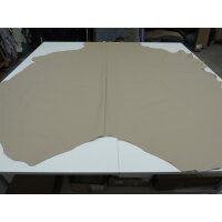 Lederhaut 4,89qm beige Polsterleder Rindleder Semi-Anilin...