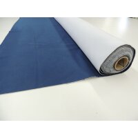 Solara Polsterstoff Microfaser Wildleder blau