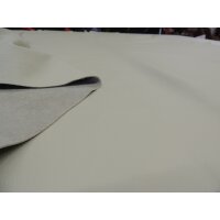 Lederhaut Polsterleder Puerto Farbe beige Rindleder Möbelleder gedecktes Leder 6,84 qm