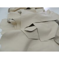 Dickleder/Sohlenleder creme Abrisse