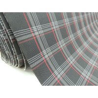 Autostoff VW Clark Golf GTI Karo mit rotem Streifen &...