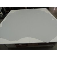 Polsterleder Siena Semianilin SALE hellgrau 4,95 qm