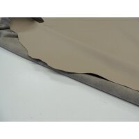 Lederhaut Polsterleder Puerto Farbe beige natur Rindleder gedecktes Leder 4,22 qm