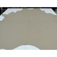 Lederhaut Polsterleder Puerto Farbe beige natur Rindleder gedecktes Leder 4,64 qm