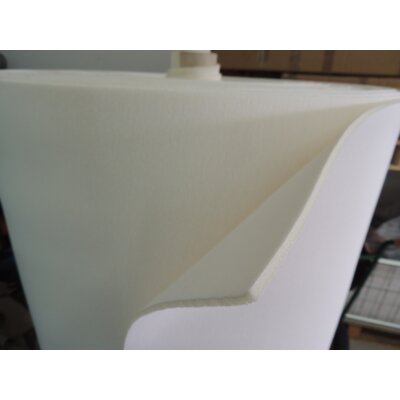 Automobilschaumstoff 5 mm beidseitig mit Charmeuse