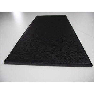 Sitzauflage Saddle Glattleder mit Wollfilz (9mm)