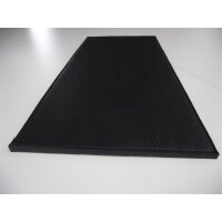 Sitzauflage Saddle Glattleder mit Wollfilz (9mm)