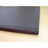 Sitzauflage Saddle Glattleder mit Wollfilz (9mm)
