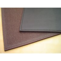 Sitzauflage Saddle Glattleder mit Wollfilz (9mm) mit Anti-Rutsch