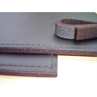 Sitzauflage Saddle Glattleder mit Wollfilz (9mm) mit Anti-Rutsch