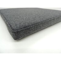 Bankauflage Sitzkissen Lana Wollstoff