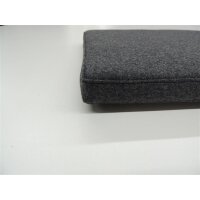 Bankauflage Sitzkissen Lana Wollstoff