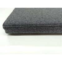 Bankauflage Sitzkissen Lana Wollstoff